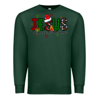 Sports Green jesus the season for the season Premium Sweatshirt - CowhideDigitalArt