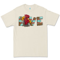 Bone love rooster head Premium Tee - LillyAllenDesigns