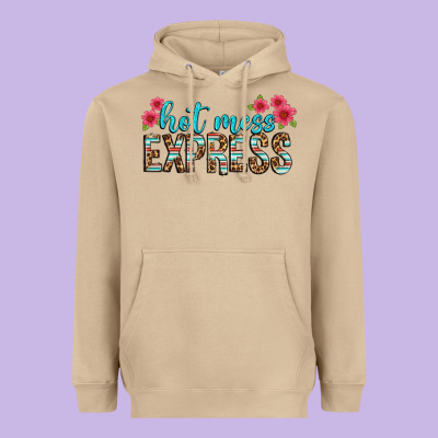 Hot Mess Express Heavyweight Hoodie Designed By Texasbilliewilder