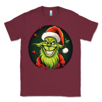 Burgundy Grinch Classic Tee - Unal Design
