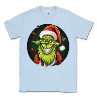 Dusty Blue Grinch Classic Tee - Unal Design