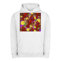 Pigment Lunar Rock mardi gras crawfish and lemons Urban Hoodie - Jasminsmagicworld