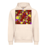 Sandshell mardi gras crawfish and lemons Urban Hoodie - Jasminsmagicworld