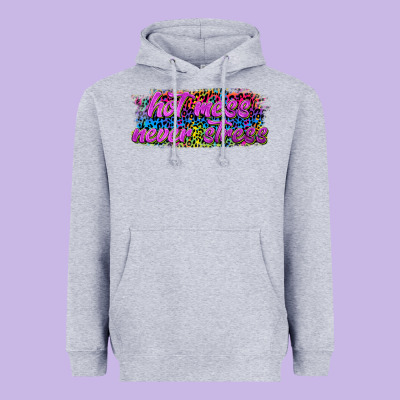 Hot Mess Never Stress Heavyweight Hoodie Designed By Texasbilliewilder