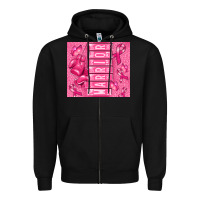 Black warrior breast cancer Zipper Hoodie - RanaPortraitStore