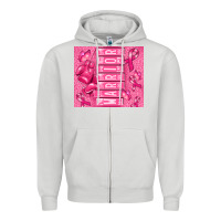 Dove Grey warrior breast cancer Zipper Hoodie - RanaPortraitStore