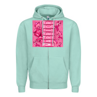 Seafoam warrior breast cancer Zipper Hoodie - RanaPortraitStore