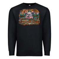 Black mom pig Premium Sweatshirt - SublimationCraftShop