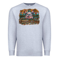 Heather Grey mom pig Premium Sweatshirt - SublimationCraftShop