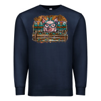 Navy mom pig Premium Sweatshirt - SublimationCraftShop