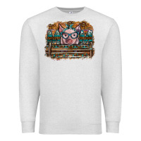 Oatmeal Heather mom pig Premium Sweatshirt - SublimationCraftShop