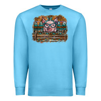 Ocean Blue mom pig Premium Sweatshirt - SublimationCraftShop