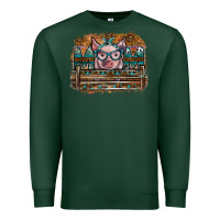 Sports Green mom pig Premium Sweatshirt - SublimationCraftShop