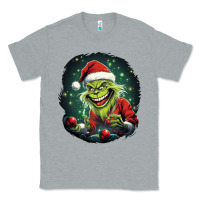 Heather Grey Grinch Classic Tee - Unal Design