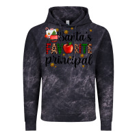 Cloud Black santa's favorite principal Vintage Hoodie - AdoDesignShop