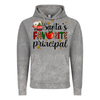 Cloud Rock santa's favorite principal Vintage Hoodie - AdoDesignShop