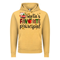 Santa's Favorite Principal Vintage Hoodie | Teevron