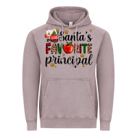 Vintage Zinc santa's favorite principal Vintage Hoodie - AdoDesignShop
