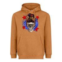 Meerkat American mom skull Heavyweight Hoodie - Zillion Design Studio