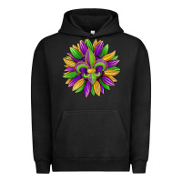 Pigment Black mardi gras carnival sunflower Urban Hoodie - Jasminsmagicworld