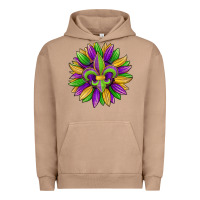 Pigment Burro mardi gras carnival sunflower Urban Hoodie - Jasminsmagicworld