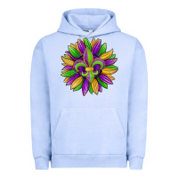 Pigment Grape Ice mardi gras carnival sunflower Urban Hoodie - Jasminsmagicworld
