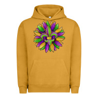 Pigment Peanut Butter mardi gras carnival sunflower Urban Hoodie - Jasminsmagicworld