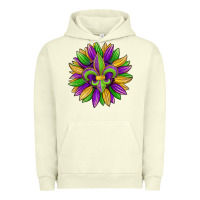 Pigment Pistachio mardi gras carnival sunflower Urban Hoodie - Jasminsmagicworld