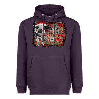 Plum all i want for christmas is a cow aztec Heavyweight Hoodie - RanaPortraitStore