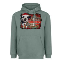 Sage all i want for christmas is a cow aztec Heavyweight Hoodie - RanaPortraitStore