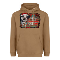 Toasted Coconut all i want for christmas is a cow aztec Heavyweight Hoodie - RanaPortraitStore