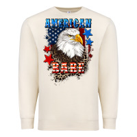Sandshell American Babe  4th of july Premium Sweatshirt - CowGirlArtShop