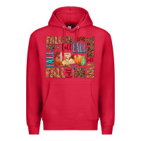 Cardinal fall fall  amd pumpkins Premium Hoodie - AdoDesignShop
