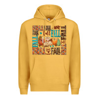 Mustard fall fall  amd pumpkins Premium Hoodie - AdoDesignShop