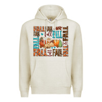 Oatmeal Heather fall fall  amd pumpkins Premium Hoodie - AdoDesignShop
