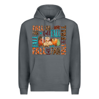 Rock fall fall  amd pumpkins Premium Hoodie - AdoDesignShop