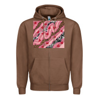 Chestnut valentines day pinky Zipper Hoodie - RanaPortraitStore