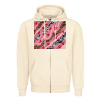 Sandshell valentines day pinky Zipper Hoodie - RanaPortraitStore