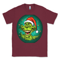 Burgundy Grinch Classic Tee - Unal Design