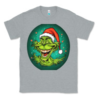 Heather Grey Grinch Classic Tee - Unal Design