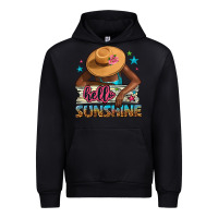 Foreset Green Hello sunshine Urban Hoodie - NancyCooperArtShop