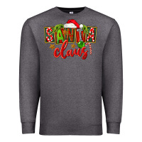 Charcoal Heather Christmas santa claus Premium Sweatshirt - FaDigitalArtStudio