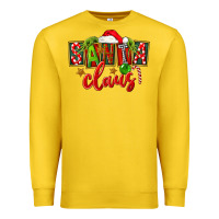 Lemon Christmas santa claus Premium Sweatshirt - FaDigitalArtStudio