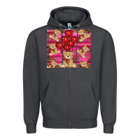 Smoke valentines day teddy bear tumbler Zipper Hoodie - RanaPortraitStore