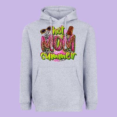 Hot Mom Summer Heavyweight Hoodie Designed By Texasbilliewilder