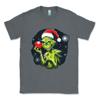 Charcoal Heather Grinch Classic Tee - Unal Design