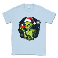 Dusty Blue Grinch Classic Tee - Unal Design