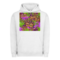 Pigment Lunar Rock mardi gras carnival masks and fleur de lis Urban Hoodie - Jasminsmagicworld