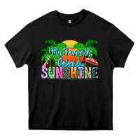 Black My Favorite Coloris Sunshine Heavy Core Tee - CowhideDigitalArt