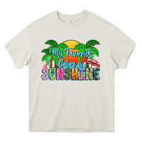 Cream My Favorite Coloris Sunshine Heavy Core Tee - CowhideDigitalArt